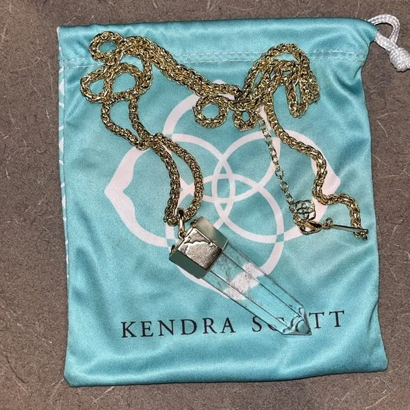 Kendra Scott Crackle Jayce Necklace - Picture 2 of 7